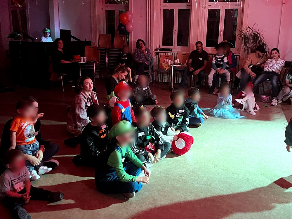 Kinderparty in der Kirche